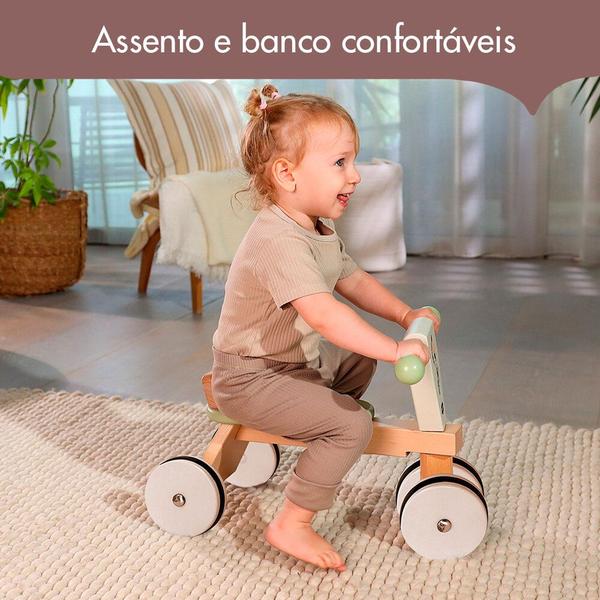 Triciclo Infantil Sem Pedal de Madeira Boho Chic Tiny Love Imagem de Triciclo Infantil Sem Pedal de Madeira Boho Chic Tiny Love