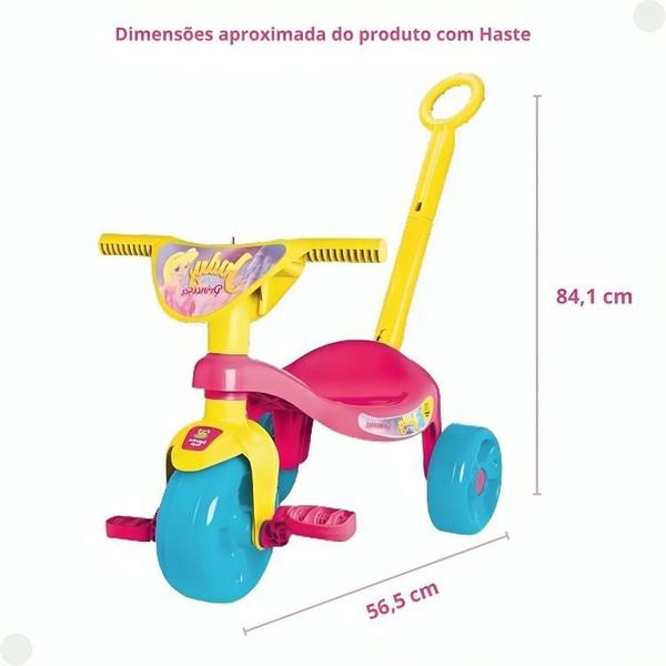 Imagem de Triciclo Infantil Tchuco com Haste - Samba Toys