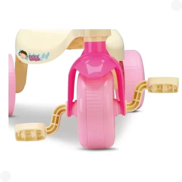 Imagem de Triciclo Infantil Tchuco Doll 0630 - Samba Toys