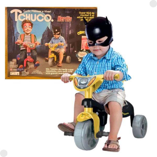 Imagem de Triciclo Infantil Tchuco Heróis - Samba Toys