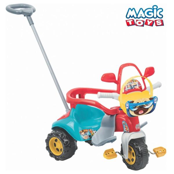 Imagem de Triciclo Infantil Tico Tico Zoom Max Com Haste Direcionável