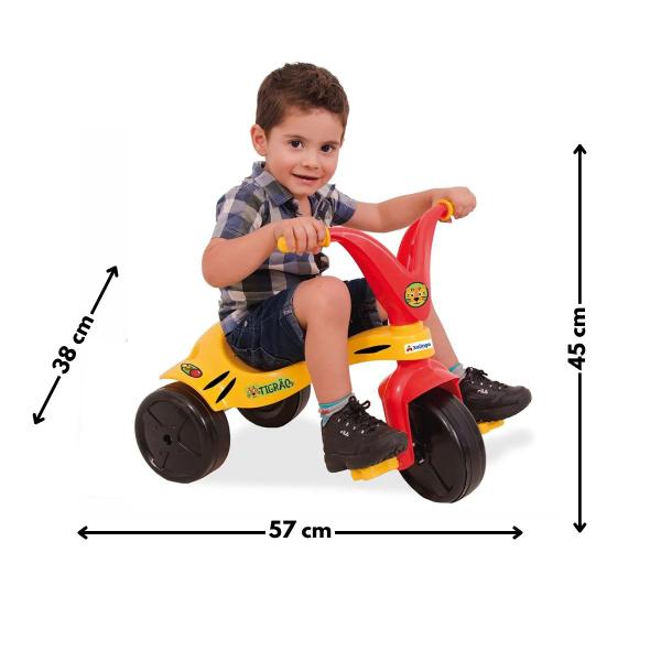 Imagem de Triciclo Infantil Tigrão com Pedal Xalingo