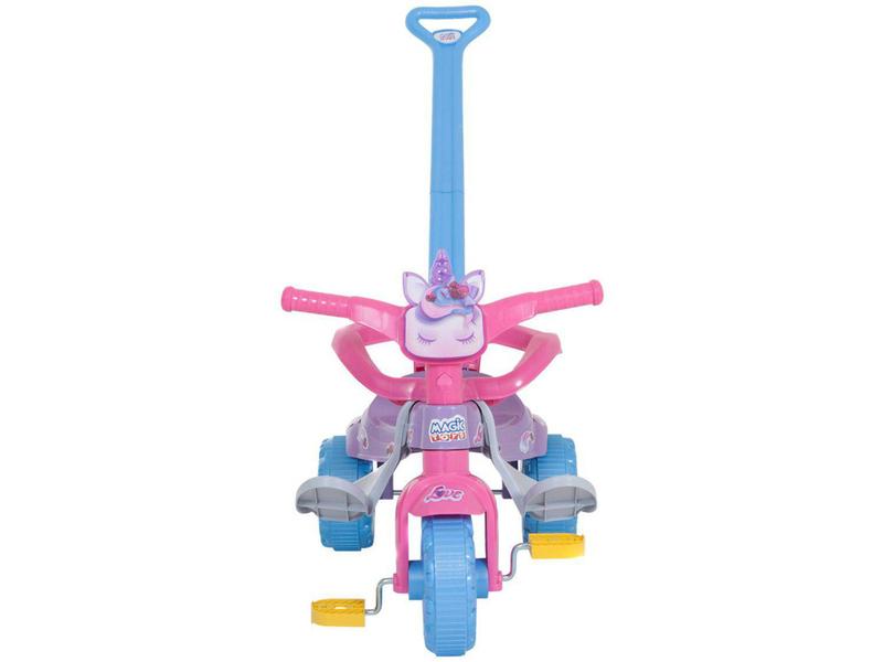 Imagem de Triciclo Infantil Unicórnios Uni Love - com Empurrador Magic Toys