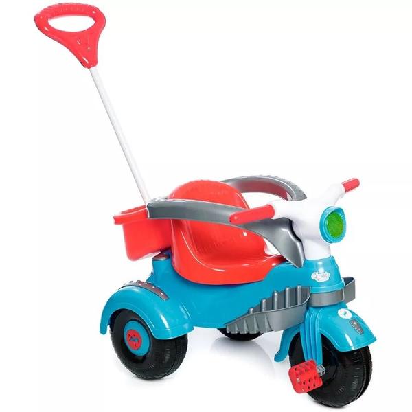 Imagem de Triciclo Infantil Velocita Calesita - Azul