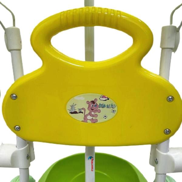 Imagem de Triciclo Infantil Verde Com Cobertura - Importway