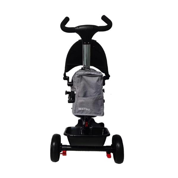 Imagem de Triciclo Infantil Waygo Vermelho e Preto - Replay Kids