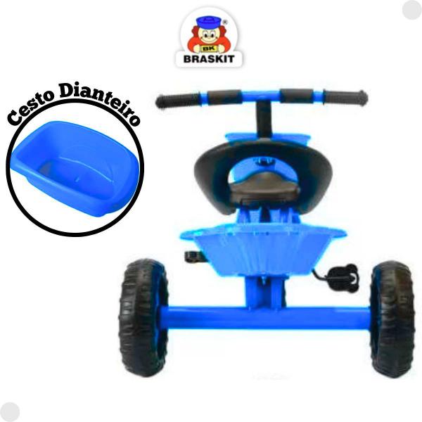 Triciclo Legal Infantil Com Cestinha e Buzina - Braskit Imagem de Triciclo Legal Infantil Com Cestinha e Buzina - Braskit