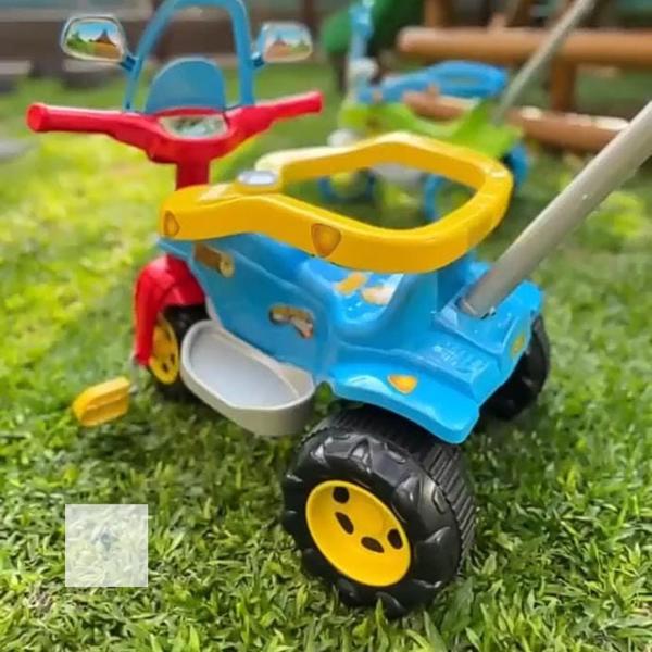 Imagem de Triciclo Magic Toys Tico-Tico Dino Azul com Som