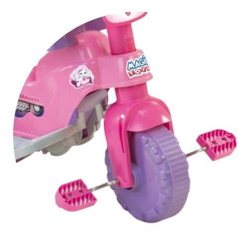 Imagem de Triciclo Magic Toys Tico-tico Pets Rosa Gatinha