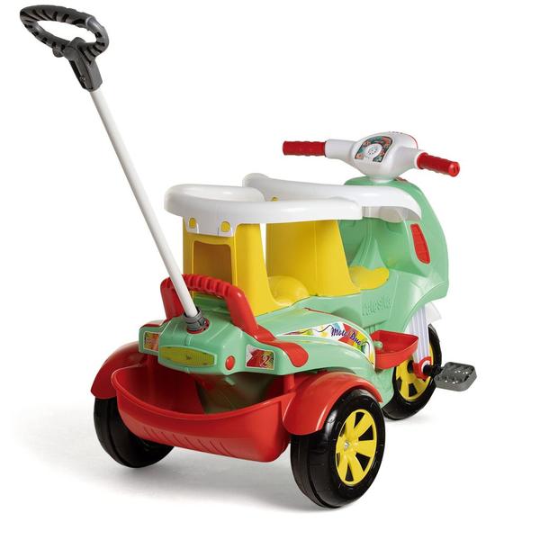 Imagem de Triciclo Moto Duo Color Infantil 2 em 1 - Calesita