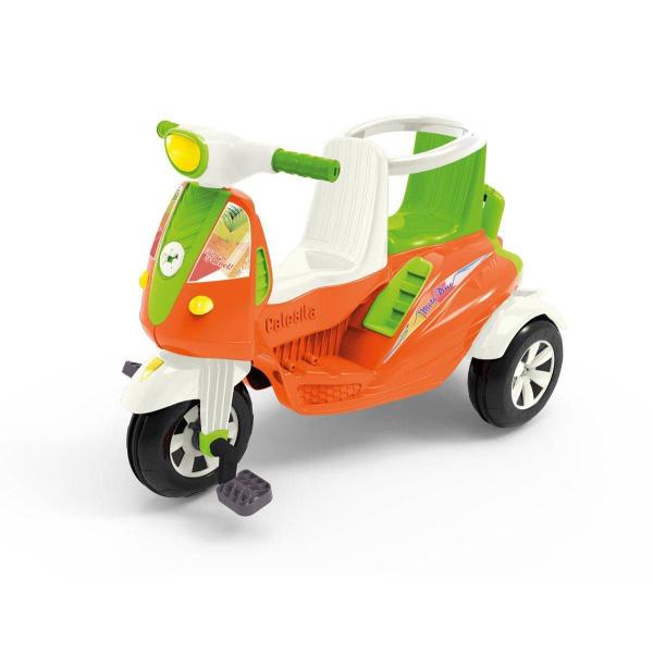 Imagem de Triciclo Moto Duo De Passeio Duplo 2 em 1 Infantil Calesita