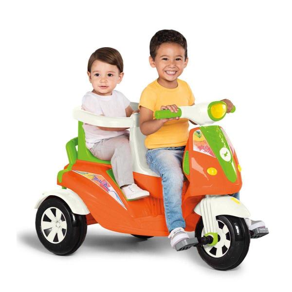 Imagem de Triciclo Moto Duo De Passeio Duplo 2 em 1 Infantil Calesita