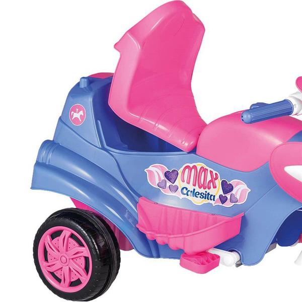 Imagem de Triciclo Moto Max 947 Rosa 12m  Calesita