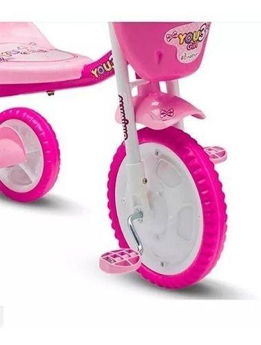 Imagem de Triciclo Motoca Infantil Menina You Girl Rosa Nathor