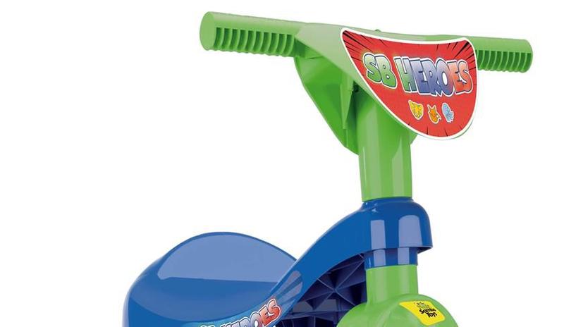 Imagem de Triciclo Motoca Infantil Super Heroes Samba Toys Baby Menino