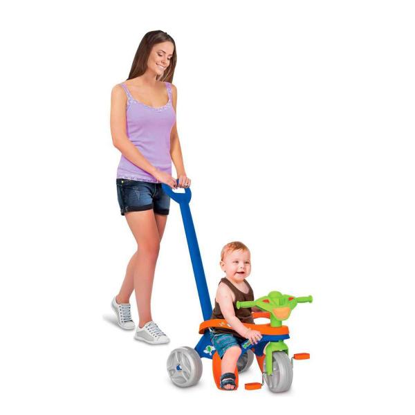 Triciclo Mototico Passeio E Pedal Azul Bandeirante - Bandeirantes Imagem de Triciclo Mototico Passeio E Pedal Azul Bandeirante