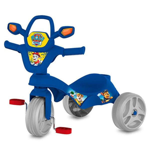Imagem de Triciclo Mototico Patrulha Canina Bandeirante Pedal Azul 3280 12M+