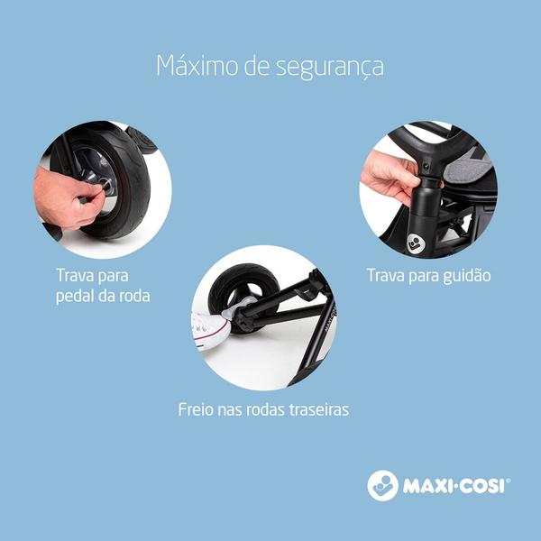 Imagem de Triciclo para Bebê Patroller Grey Luxe Maxi Cosi