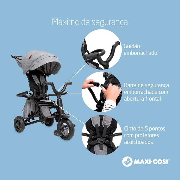 Imagem de Triciclo para Bebê Patroller Grey Luxe Maxi Cosi