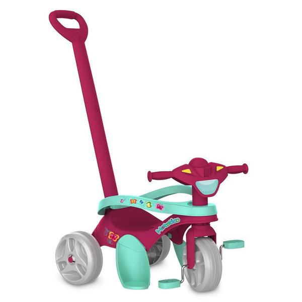 Triciclo Passeio E Pedal Mototico Rosa Bandeirante Imagem de Triciclo Passeio E Pedal Mototico Rosa Bandeirante