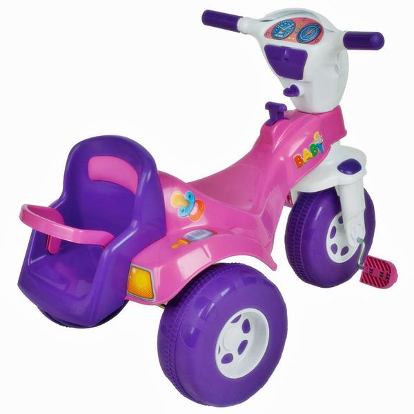 Imagem de Triciclo Tico Tico Baby C/ Cadeira Para Boneca - Magic Toys