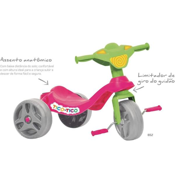 Triciclo Tico-tico Club Rosa Bandeirante - Bandeirantes Imagem de Triciclo Tico-tico Club Rosa Bandeirante