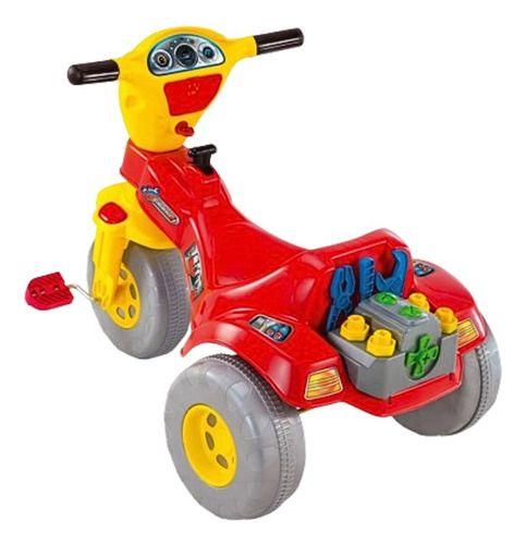 Imagem de Triciclo Tico Tico Mecânico Com Ferramentas - Magic Toys