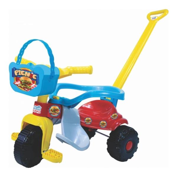 Imagem de Triciclo Tico Tico Pic Nic Velotrol Motoca Magic Toys