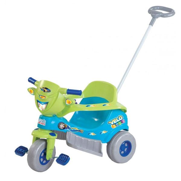 Imagem de Triciclo Tico Tico Velo Toys azul - Magic toys