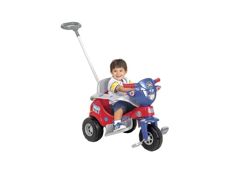 Imagem de Triciclo Tico Tico Velo Toys Vermelho 3721C Magic Toys