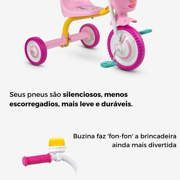 Imagem de Triciclo Velotrol Infantil Menina Minnie - Nathor