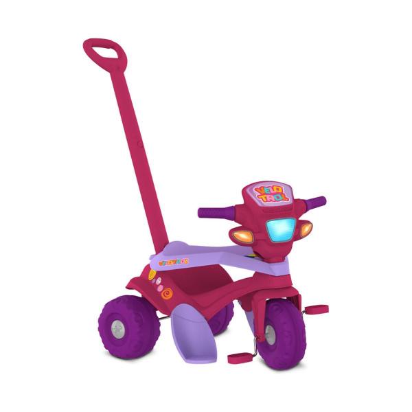 Triciclo Velotrol Passeio E Pedal Vermelho Bandeirante - Bandeirantes Imagem de Triciclo Velotrol Passeio E Pedal Vermelho Bandeirante