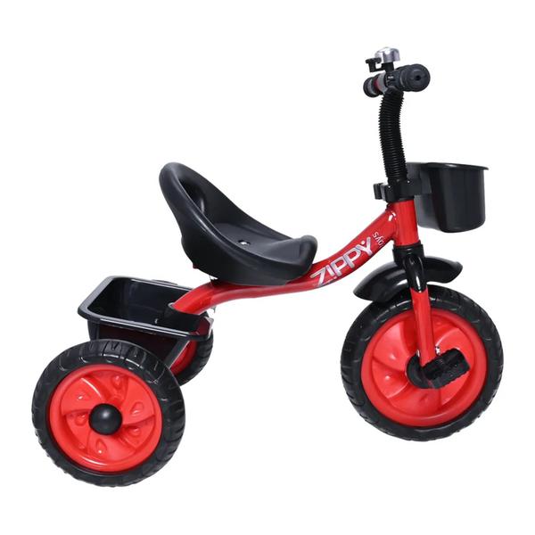 Imagem de Triciclo Vermelho Com Cestinha E Buzina - Zippy Toys
