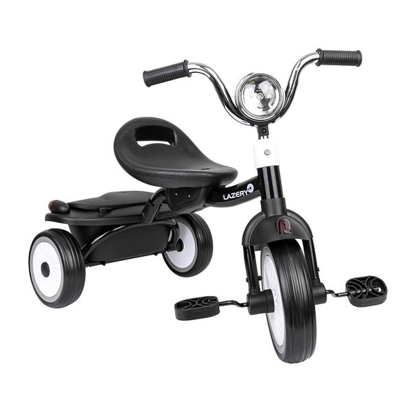 Imagem de Tricycle Lazery Kids de 1 a 5 anos com luzes e sons - preto