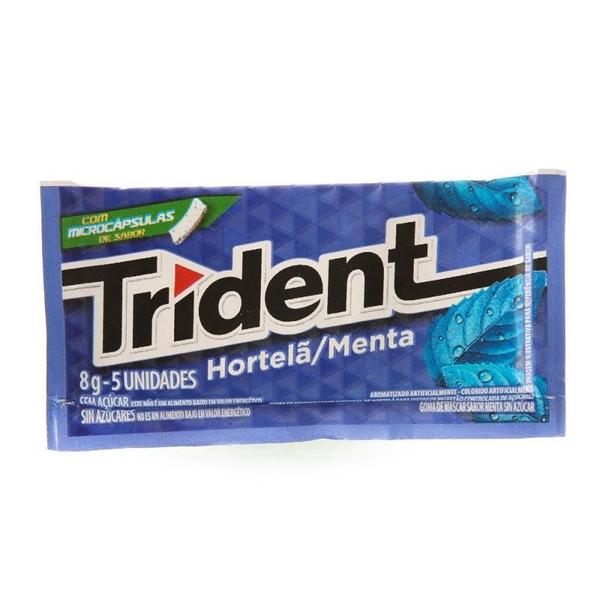 Imagem de Trident Hortelã Chiclete Caixa Com 21