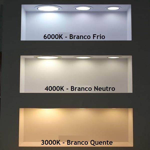 Imagem de Trilho Eletrificado 1 Metro + 5 Spots LED 7W Bivolt