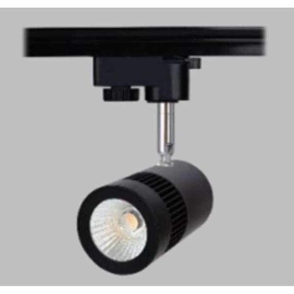 Imagem de Trilho Eletrificado 1 Metro Com 4 Spot Led 10w Bivolt preto