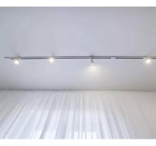 Imagem de Trilho Eletrificado 1m + 3 Spot Led 7w 6500k Bivolt Branco