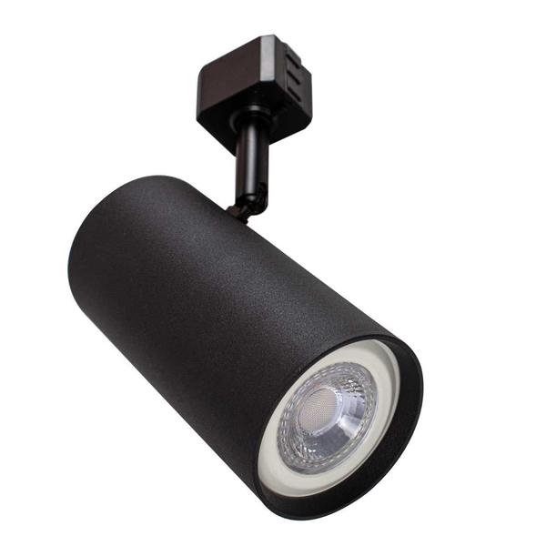 Imagem de Trilho Eletrificado 1m + 4 Spot Preto + 4 LED Branco Frio Par20 ST2299