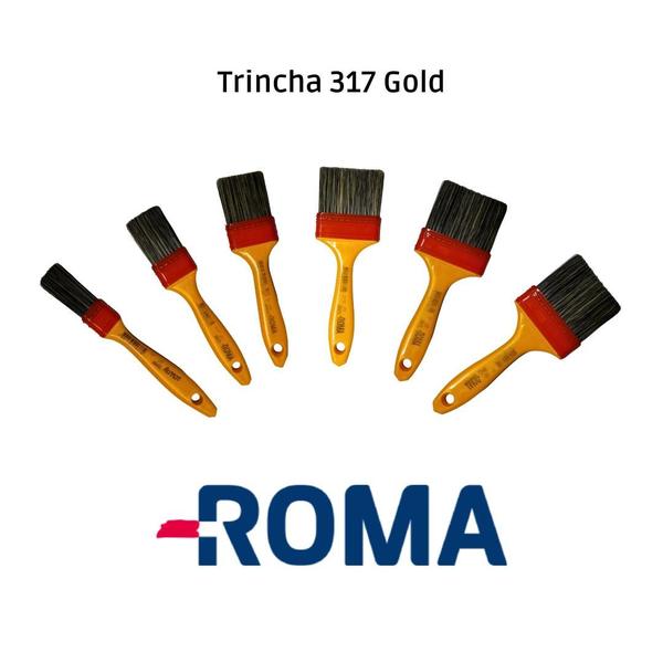 Imagem de Trincha 317 Gold 3" - Roma