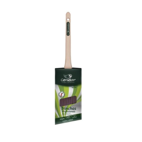 Trincha Sintética Angular Profissional Condor 3'' Imagem de Trincha Sintética Angular Profissional Condor 3''