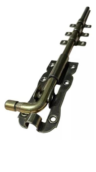 Trinco Fecho Ferrolho Porta Portão Janela Comprido 40 Cm - união mundial Imagem de Trinco Fecho Ferrolho Porta Portão Janela Comprido 40 Cm - união mundial