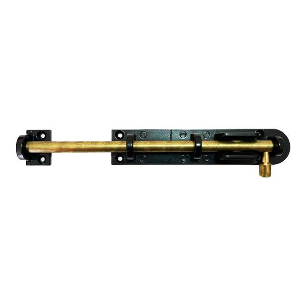 Trinco Ferrolho Universal 40cm Latonado Oxidado Isero Imagem de Trinco Ferrolho Universal 40cm Latonado Oxidado Isero