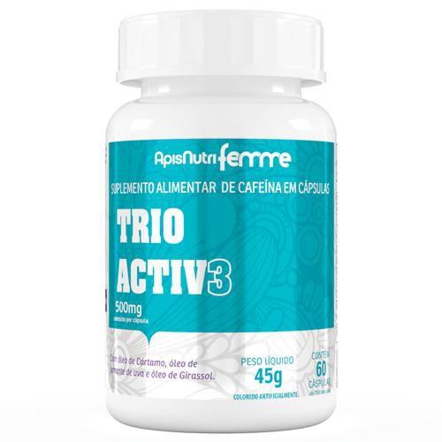 Imagem de Trio Active 500mg 60 Cáps Femme - ApisNutri