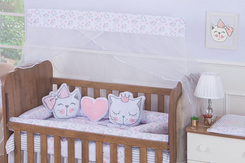 Imagem de Trio Almofadas Decoração Infantil Menina 3 Peças Specialle