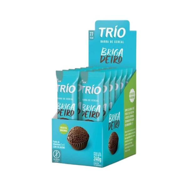 Imagem de Trio Barra Cereal Tradicional Brigadeiro C/12