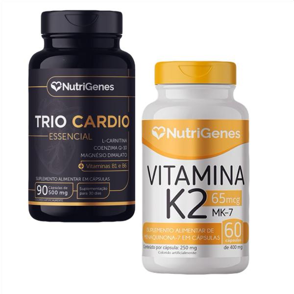 Imagem de Trio Cardio + Vitamina K2 - MK-7 - Nutrigenes