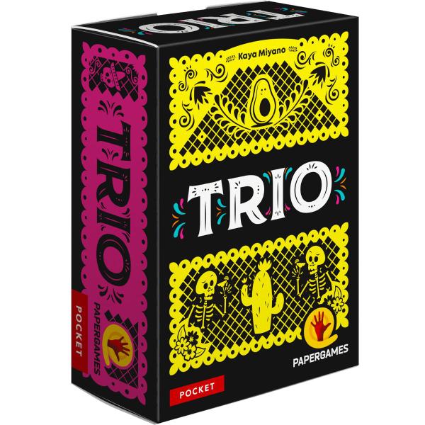 Imagem de Trio Jogo de Cartas Papergames Boardgames Cardgames