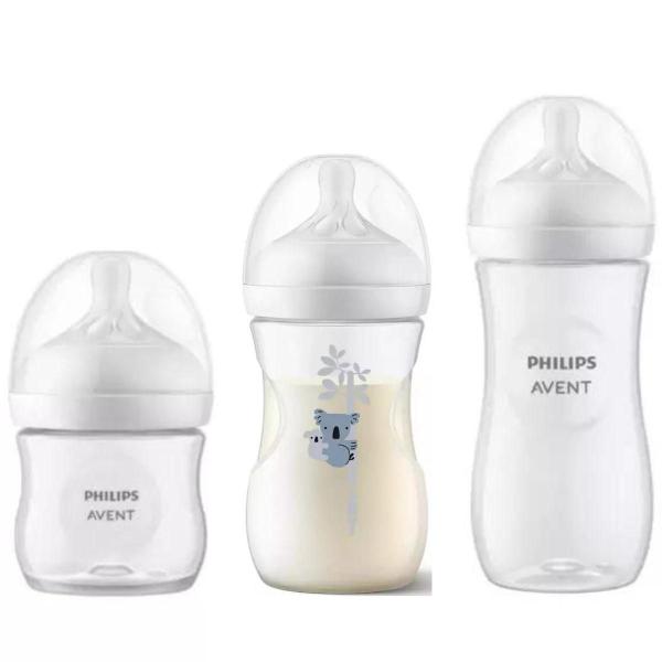 Imagem de Trio Mamadeira Petala 3 125, 260 Coala, 330Ml Philips Avent