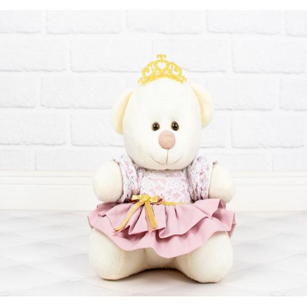 Imagem de Trio ursa princesa petit com renda pelucia palha 15/18/22